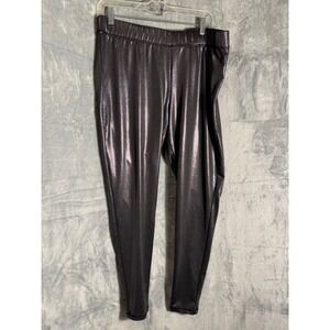 Livi Active Lane Bryant Womens Metallic Shimmer Legging's Grey plus size 18/20